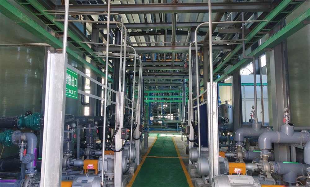 耀彩网科技-五矿盐湖4000吨碳酸锂生产线刷新项目性能验收顺遂完成