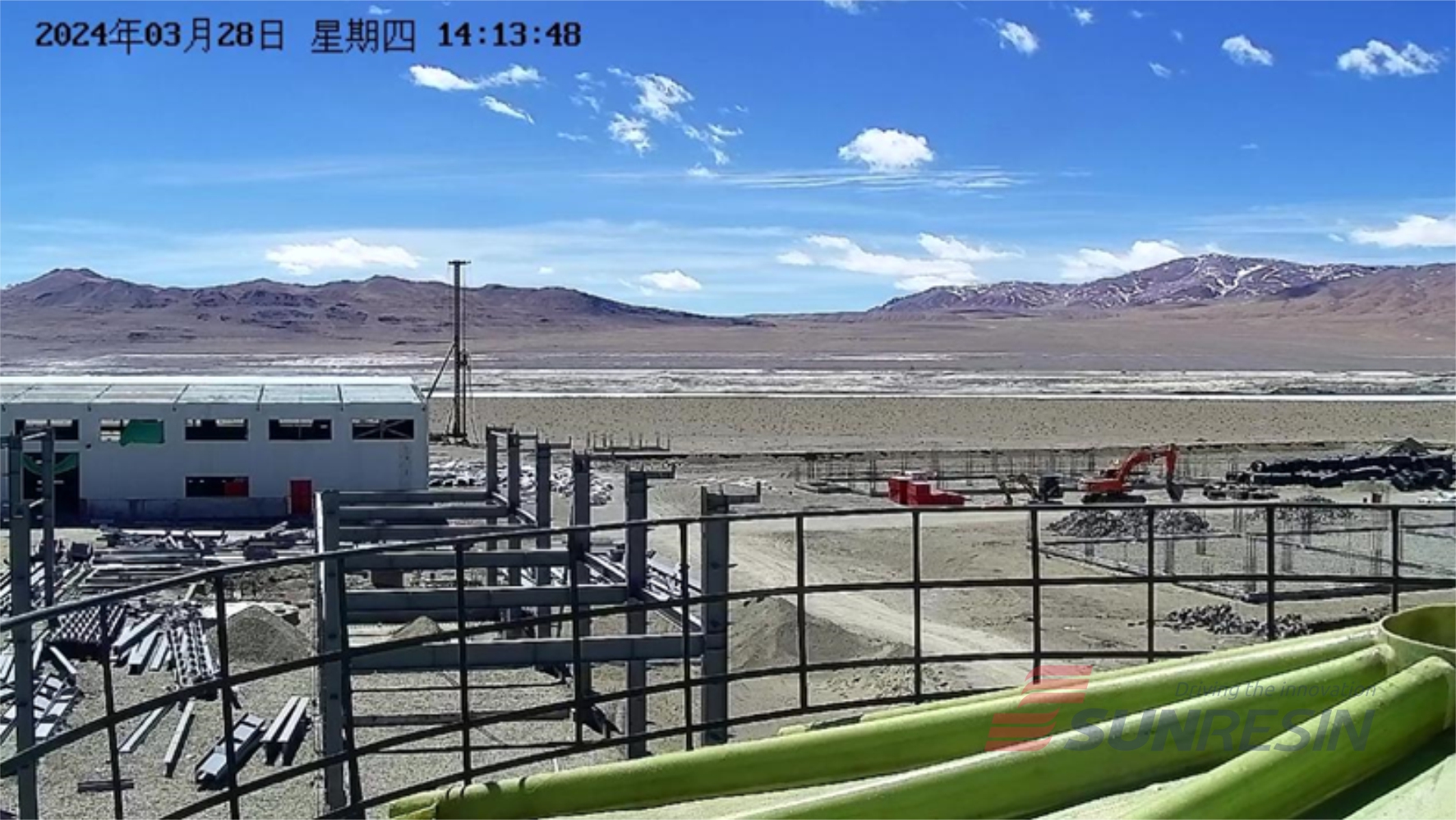 耀彩网科技国能矿业结则茶卡万吨级氢氧化锂项目正式复工